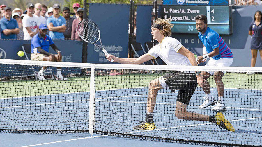 ਲਿਏਂਡਰ ਪੇਸ-ਜਵੇਰੇਵ ਪਹਿਲੇ ਹੀ ਰਾਊਂਡ ‘ਚ ਹਾਰੇ