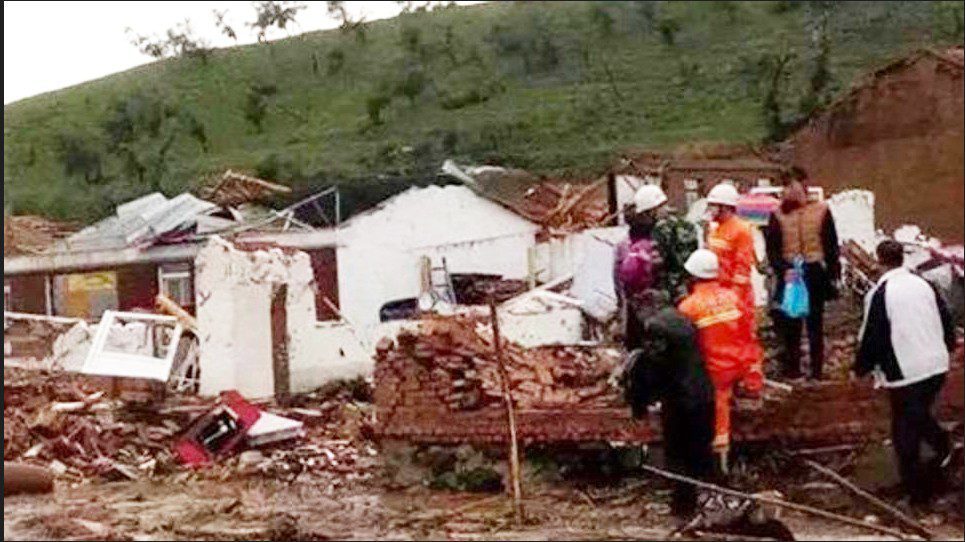 ਉੱਤਰੀ ਚੀਨ ‘ਚ ਤੂਫਾਨ ਕਾਰਨ ਪੰਜ ਮੌਤਾਂ