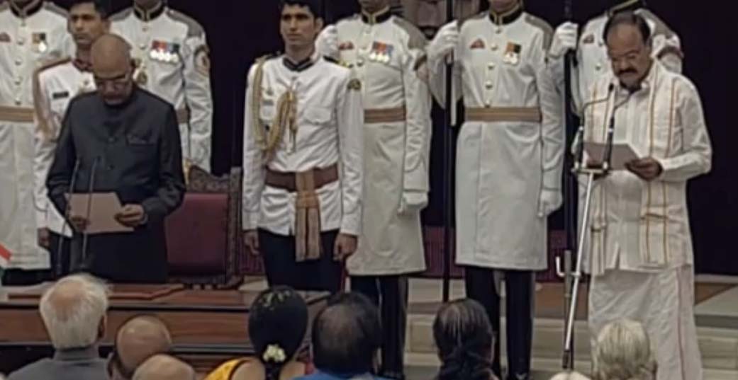 ਦੇਸ਼ ਦੇ 13ਵੇਂ ਉਪ ਰਾਸ਼ਟਰਪਤੀ ਬਣੇ ਨਾਇਡੂ