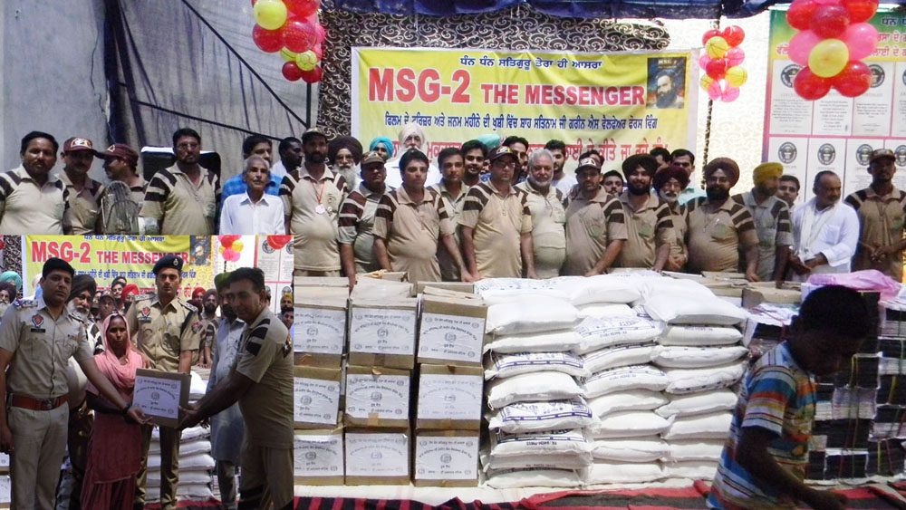 ਮਾਨਵਤਾ ਭਲਾਈ ਦੇ ਰਾਹ ਨੂੰ ਰੁਸ਼ਨਾਉਂਦੇ ਡੇਰਾ ਸੱਚਾ ਸੌਦਾ ਦੇ ਸ਼ਰਧਾਲੂ