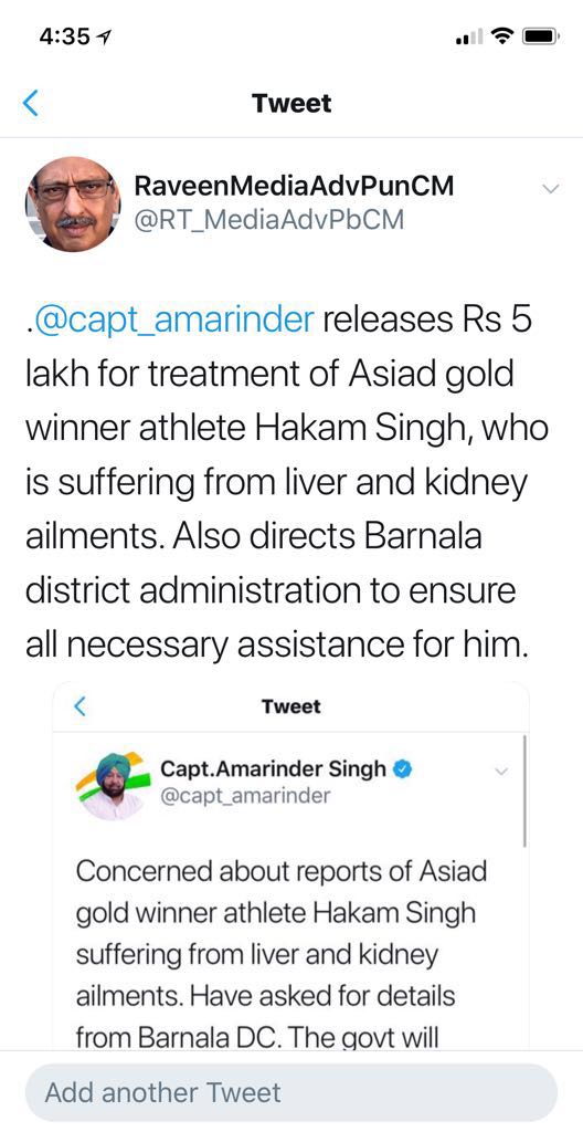 Captain, Promised, Pay Amount, Treatment, Athlete, Harkam Singh