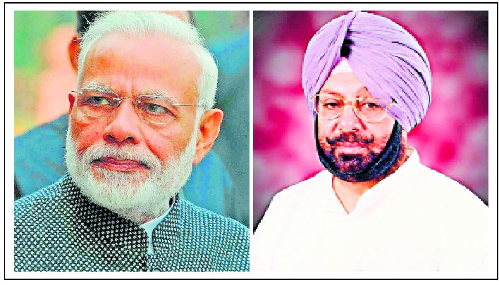 ਅਮਰਿੰਦਰ ਦੀ ਮੋਦੀ ਨਾਲ ਮੁਲਾਕਾਤ, ਖੱਟਰ ਲਈ ਸਿਰ ਦਰਦੀ