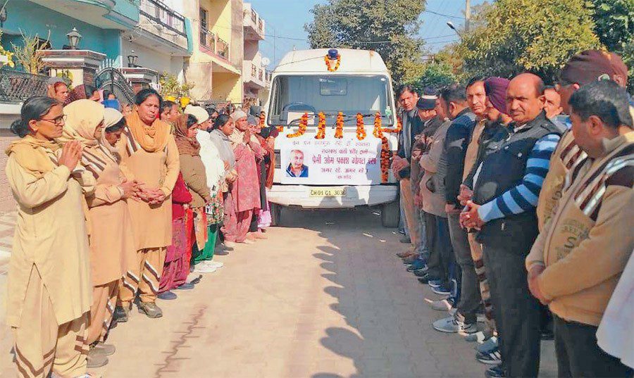 ਓਮ ਪ੍ਰਕਾਸ਼ ਸਰੀਰ ਤੇ ਅੱਖਾਂ ਦਾਨ ਕਰਕੇ ਹੋ ਗਏ ਮਹਾਨ