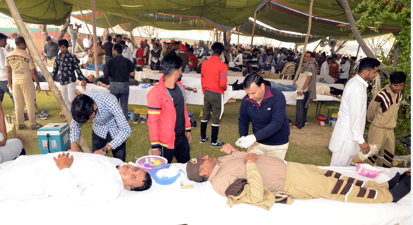 4505 ਤੋਂ ਵੱਧ ਡੇਰਾ ਸ਼ਰਧਾਲੂਆਂ ਨੇ ਕੀਤਾ ਖੂਨਦਾਨ