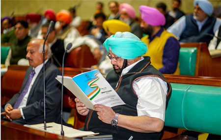 ਕੌਮੀ ਸੁਰੱਖਿਆ ਦੇ ਹਿੱਤ ਵਿੱਚ ਪੰਜਾਬ ਪੁਲੀਸ ਨੇ ਕੁਝ ਸ਼ਰਧਾਲੂਆਂ ਤੋਂ ਪੁੱਛਗਿੱਛ ਕੀਤੀ : Capt Amarinder Singh