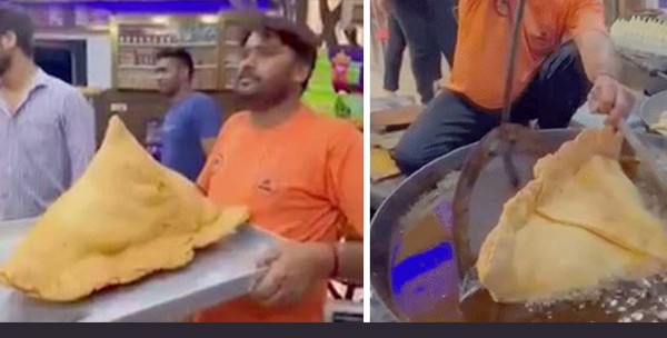 ਕੀ ਕਦੇ ਵੇਖਿਆ ਹੈ 8 ਕਿੱਲੋ ਦਾ ਸਮੋਸਾ