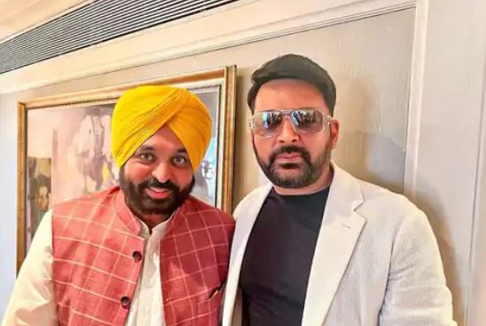 ਮੁੱਖ ਮੰਤਰੀ ਮਾਨ ਨੇ Kapil Sharma ਨਾਲ ਕੀਤੀ ਮੁਲਾਕਾਤ