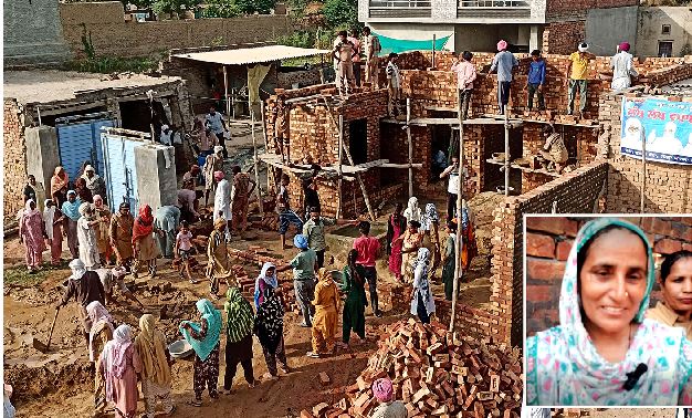 ਡੇਰਾ ਸੱਚਾ ਸੌਦਾ ਦੇ ਸ਼ਰਧਾਲੂਆਂ ਨੇ ਲੋੜਵੰਦ ਭੈਣ ਨੂੰ ਬਣਾ ਕੇ ਦਿੱਤਾ ਮਕਾਨ, ਮੁੱਕਿਆ ਫਿਕਰ