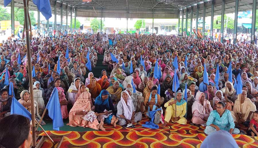 ਮਨਰੇਗਾ ’ਚ ਲੋਕਤੰਤਰ ਦੀ ਬਹਾਲੀ ਲਈ ਇਕੱਤਰ ਹੋਏ ਹਜ਼ਾਰਾਂ ਮਜ਼ਦੂਰ