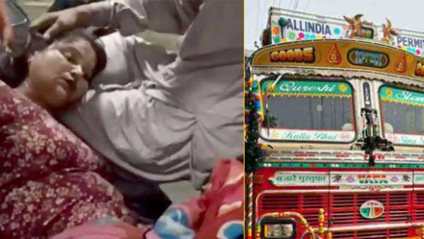 ਰੱਖੜੀ ਬੰਨ੍ਹਣ ਜਾ ਔਰਤ ਨੂੰ ਟਰੱਕ ਨੇ ਕੁਚਲਿਆ, ਡਰਾਈਵਰ ਨੇ ਖੁਦ ਪਹੁੰਚਾਇਆ ਹਸਪਤਾਲ