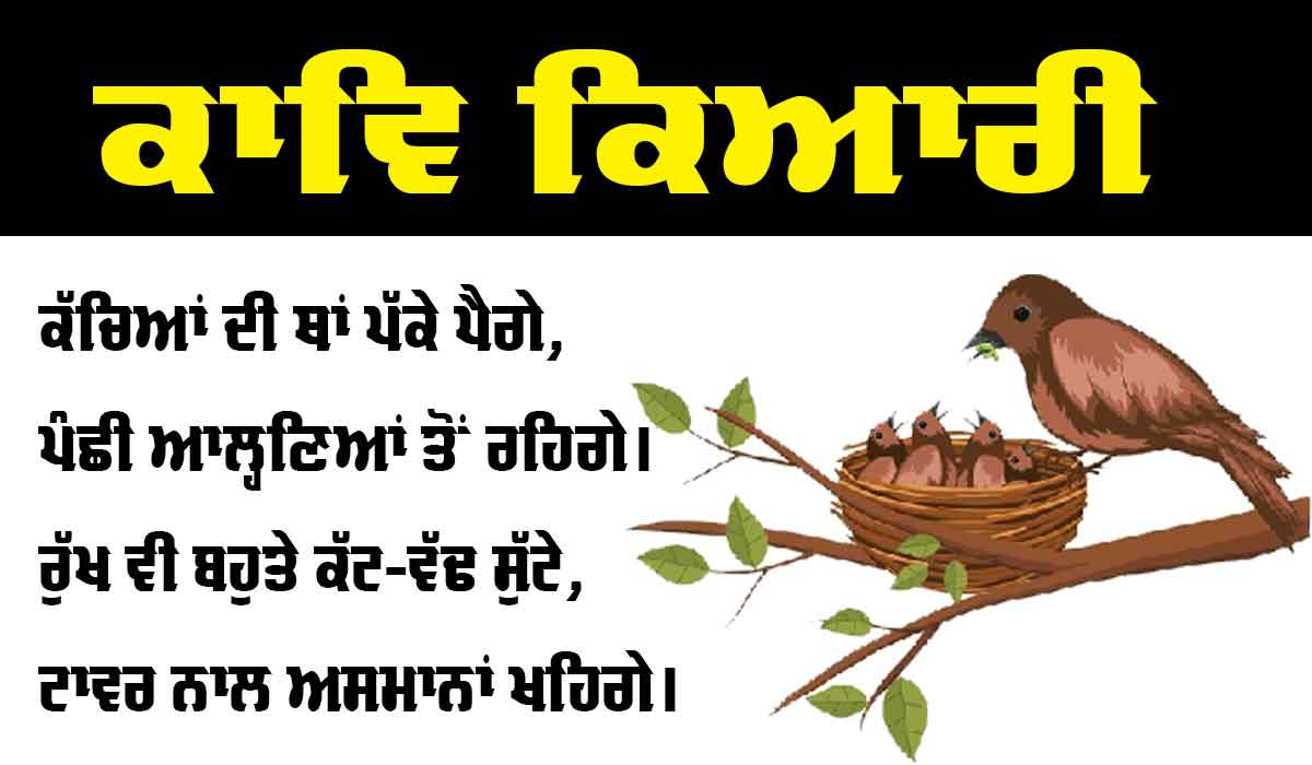 ਪਾਣੀ ਦਾ ਬੁਲਬੁਲਾ (ਕਾਵਿ ਕਿਆਰੀ)