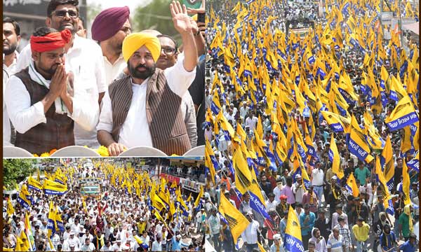 ਮੁੱਖ ਮੰਤਰੀ Bhagwant Mann ਨੇ ਆਪ ਦੇ ਇਸ ਉਮੀਦਵਾਰ ਦੇ ਹੱਕ ’ਚ ਕੀਤਾ ਰੋਡ ਸ਼ੋਅ