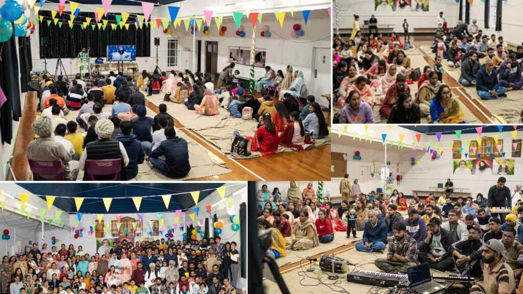 New Zealand News: ਨਿਊਜ਼ੀਲੈਂਡ ’ਚ ਵੱਜਿਆ ਰਾਮ-ਨਾਮ ਦਾ ਡੰਕਾ, ਰੂਹਾਨੀ ਸਥਾਪਨਾ ਮਹੀਨੇ ਦੀ ਖੁਸ਼ੀ ’ਚ ਝੂਮੀ ਸਾਧ-ਸੰਗਤ