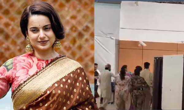 ਸੀਆਈਐਸਐਫ ਦੀ ਮਹਿਲਾ ਜਵਾਨ ਨੇ ਕੰਗਨਾ ਰਣੌਤ ਨੂੰ ਮਾਰਿਆ ਥੱਪੜ