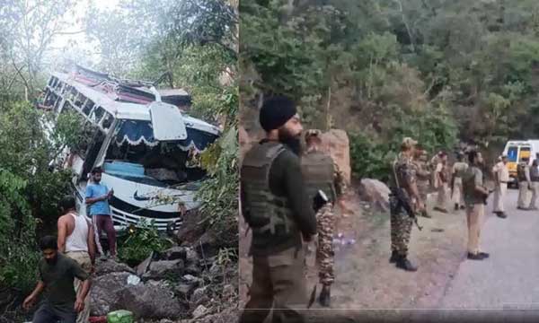 ਸ਼੍ਰੀਨਗਰ ‘ਚ ਸਵਾਰੀਆਂ ਨਾਲ ਭਰੀ ਬੱਸ ‘ਤੇ ਅੱਤਵਾਦੀਆਂ ਵੱਲੋਂ ਗੋਲੀਬਾਰੀ, 10 ਦੀ ਮੌਤ