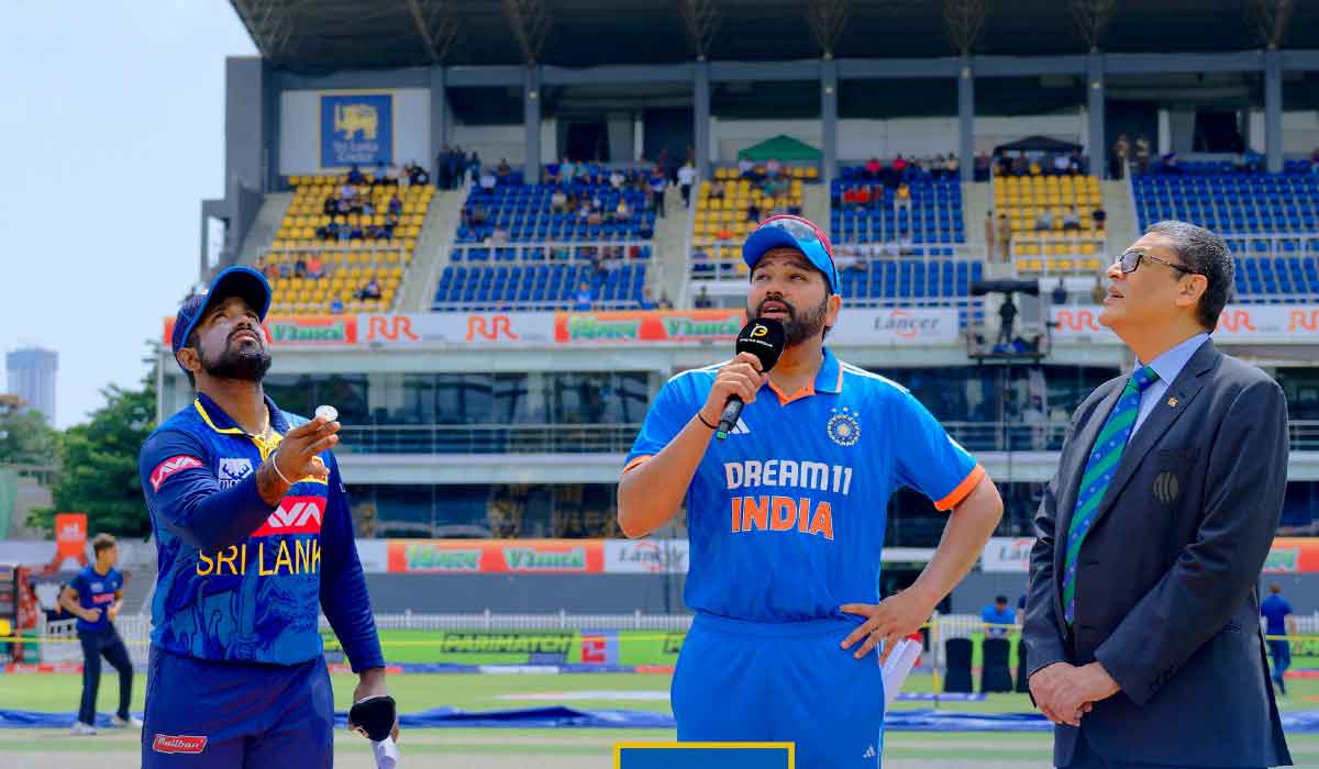 IND vs SL ਦੂਜਾ ਵਨਡੇ ਅੱਜ : ਸ਼੍ਰੀਲੰਕਾ ਵੱਲੋਂ ਟਾਸ ਜਿੱਤ ਕੇ ਬੱਲੇਬਾਜ਼ੀ ਦਾ ਫੈਸਲਾ, ਵਨਿੰਦੂ ਹਸਾਰੰਗਾ ਸੀਰੀਜ਼ ਤੋਂ ਬਾਹਰ