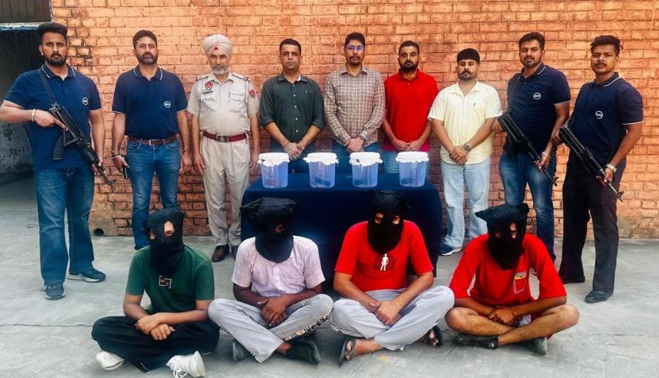 Crime News: ਪੁਲਿਸ ਵੱਲੋਂ ਜੱਸਾ ਬੁਰਜ ਗੈਂਗ ਦੀ ਡਕੈਤੀ ਦੀ ਕੋਸ਼ਿਸ਼ ਨਾਕਾਮ, ਸਰਗਨੇ ਸਮੇਤ 4 ਗ੍ਰਿਫ਼ਤਾਰ