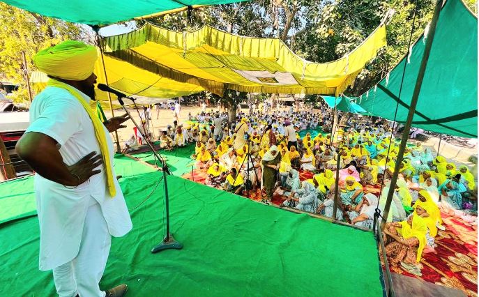 Farmers Protest: ਮੰਤਰੀ ਦੇ ਦਰਾਂ ’ਚ ਕਿਸਾਨਾਂ ਦਾ ਧਰਨਾ ਬਾਰਵੇਂ ਦਿਨ ਵੀ ਜਾਰੀ