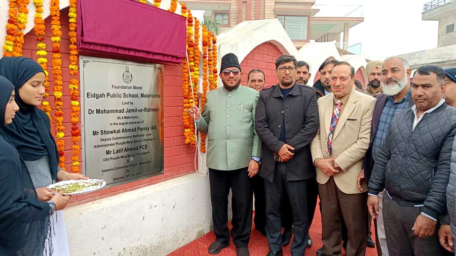 Malerkotla News: ਮਾਲੇਰਕੋਟਲਾ ਦੇ ਵਿਧਾਇਕ ਨੇ 3 ਕਰੋੜ ਰੁਪਏ ਦੀ ਲਾਗਤ ਨਾਲ ਉਸਾਰੇ ਜਾਣ ਵਾਲੇ ਸਕੂਲ ਦਾ ਨੀਂਹ ਪੱਥਰ ਰੱਖਿਆ