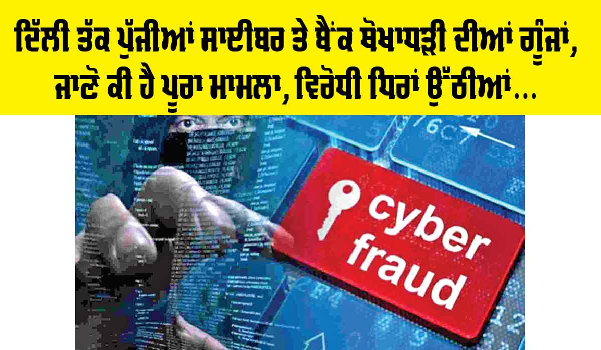 Cyber Fraud: ਵਧਦੀ ਸਾਈਬਰ ਧੋਖਾਧੜੀ ਅਤੇ ਬੈਂਕ ਧੋਖਾਧੜੀ ਦੀਆਂ ਗੂੰਜਾਂ ਦਿੱਲੀ ਤੱਕ ਪੁੱਜੀਆਂ, ਜਾਣੋ ਪੂਰਾ ਮਾਮਲਾ