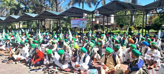 Farmers Strike: ਡੀਸੀ ਦਫਤਰ ਫਰੀਦਕੋਟ ਅੱਗੇ 600 ਤੋਂ ਵੱਧ ਕਿਸਾਨਾਂ ਅਤੇ ਬੀਬੀਆਂ ਵੱਲੋਂ ਭੁੱਖ ਹੜਤਾਲ