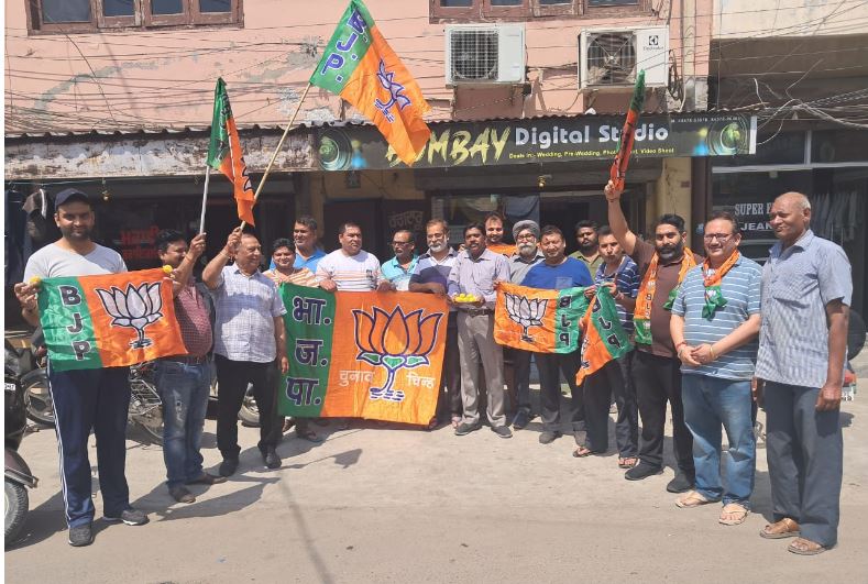 Punjab BJP: ਭਾਜਪਾ ਵਰਕਰਾਂ ਨੇ ਪਾਰਟੀ ਦਾ ਸਥਾਪਨਾ ਦਿਵਸ ਮਨਾਇਆ