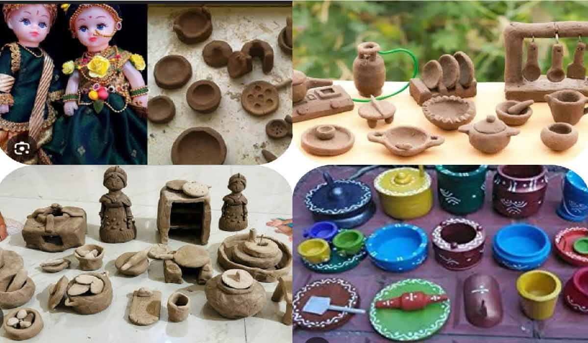 ਪੁਰਾਤਨ ਵਿਰਸਾ: ਅੱਜ ਫਿਰ ਬਚਪਨ ਤੇ ਵਿੱਸਰੇ ਮਿੱਟੀ ਦੇ ਖਿਡੌਣੇ ਯਾਦ ਆਏ