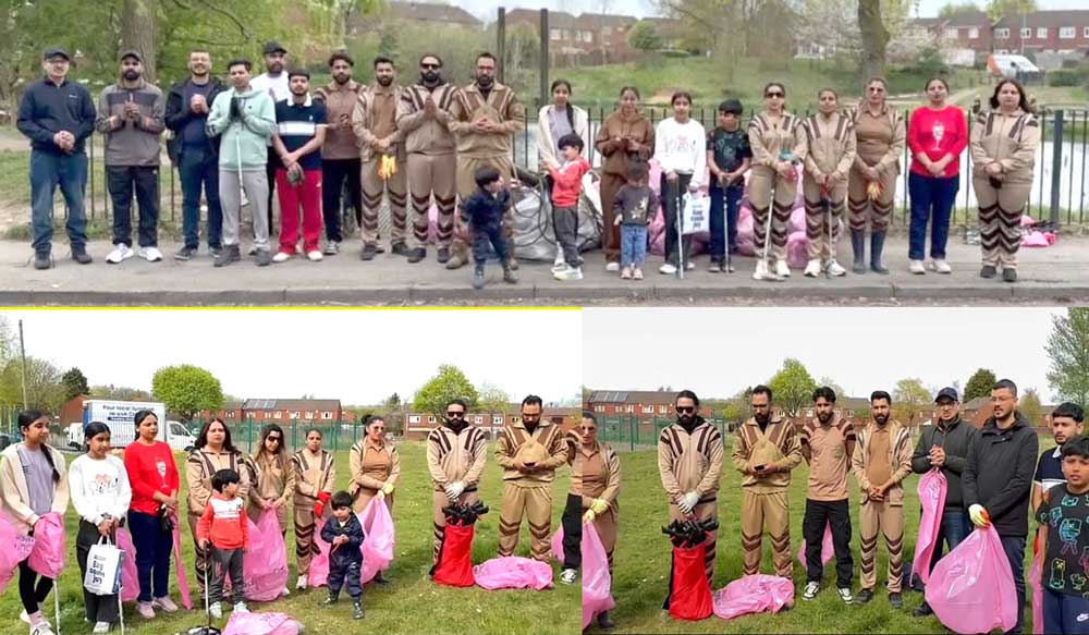 England News: ਸਥਾਪਨਾ ਮਹੀਨੇ ਦੀ ਖੁਸ਼ੀ ’ਚ ਇੰਗਲੈਂਡ ਦੀ ਸਾਧ-ਸੰਗਤ ਨੇ ਚਲਾਇਆ ਸਫਾਈ ਅਭਿਆਨ