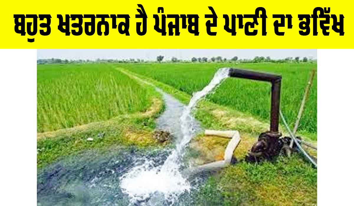 Punjab Water Crisis: ਬਹੁਤ ਖ਼ਤਰਨਾਕ ਹੈ ਪੰਜਾਬ ਦੇ ਪਾਣੀ ਦਾ ਭਵਿੱਖ