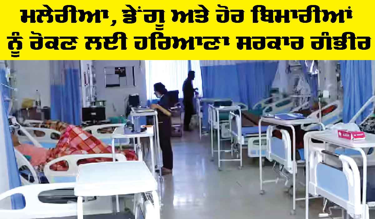 Malaria and Dengue: ਮਲੇਰੀਆ, ਡੇਂਗੂ ਤੇ ਹੋਰ ਬਿਮਾਰੀਆਂ ਨੂੰ ਰੋਕਣ ਲਈ ਹਰਿਆਣਾ ਸਰਕਾਰ ਗੰਭੀਰ