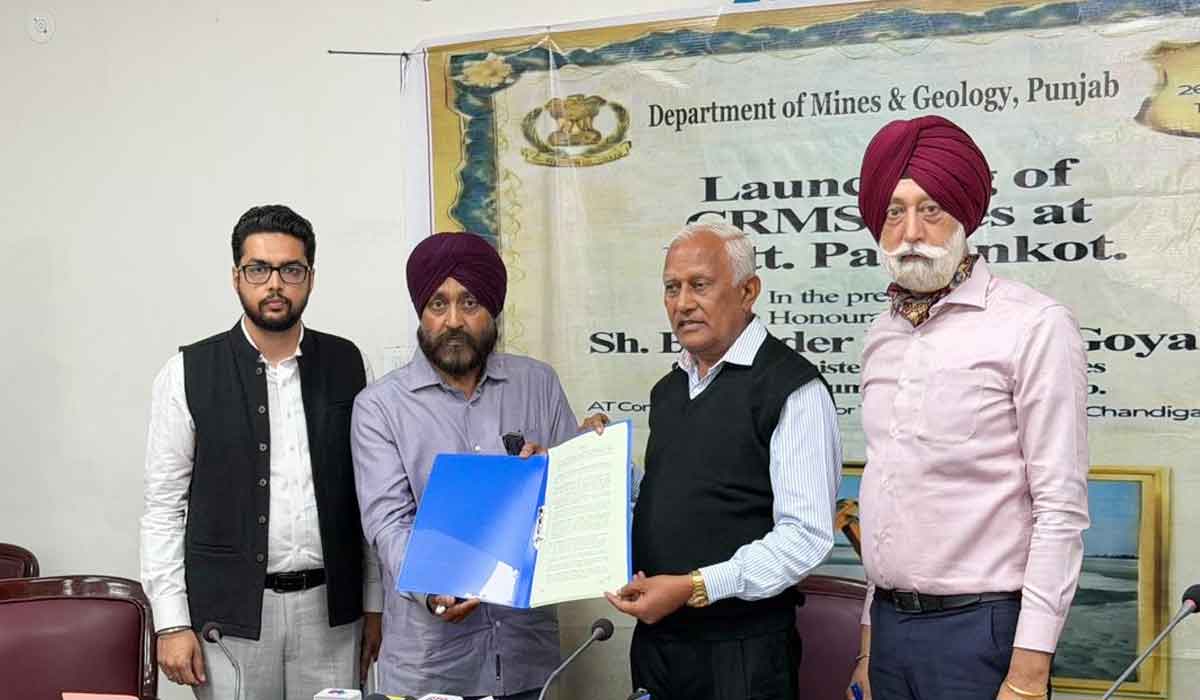 Punjab: ਬਰਿੰਦਰ ਕੁਮਾਰ ਗੋਇਲ ਵੱਲੋਂ ਪੰਜਾਬ ‘ਚ ਕਰੱਸ਼ਰ-ਓਨਰ ਮਾਈਨਿੰਗ ਸਾਈਟਾਂ ਦੀ ਸ਼ੁਰੂਆਤ