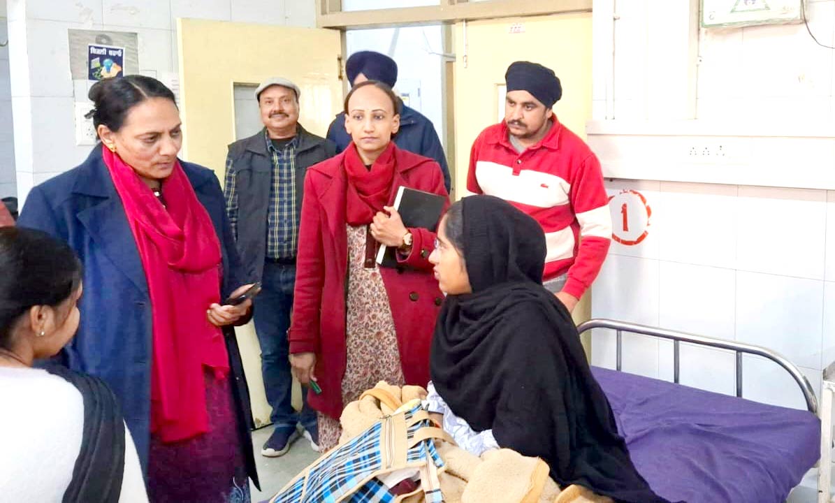 Sunam Hospital: ਸਿਵਲ ਸਰਜਨ ਡਾ. ਅਮਰਜੀਤ ਕੌਰ ਵੱਲੋਂ ਸਬ-ਡਵੀਜ਼ਨਲ ਹਸਪਤਾਲ ਸੁਨਾਮ ਦਾ ਅਚਨਚੇਤ ਦੌਰਾ