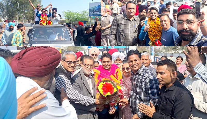 Voice of Punjab: ਵਾਇਸ ਆਫ ਪੰਜਾਬ ’ਚ ਤੀਜਾ ਸਥਾਨ ਹਾਸਲ ਕਰਨ ਵਾਲੇ ਰਿਸ਼ੀ ਰਸਪਾਲ ਦਾ ਕੋਟਕਪੂਰਾ ਪਹੁੰਚਣ ’ਤੇ ਭਰਵਾਂ ਸਵਾਗਤ