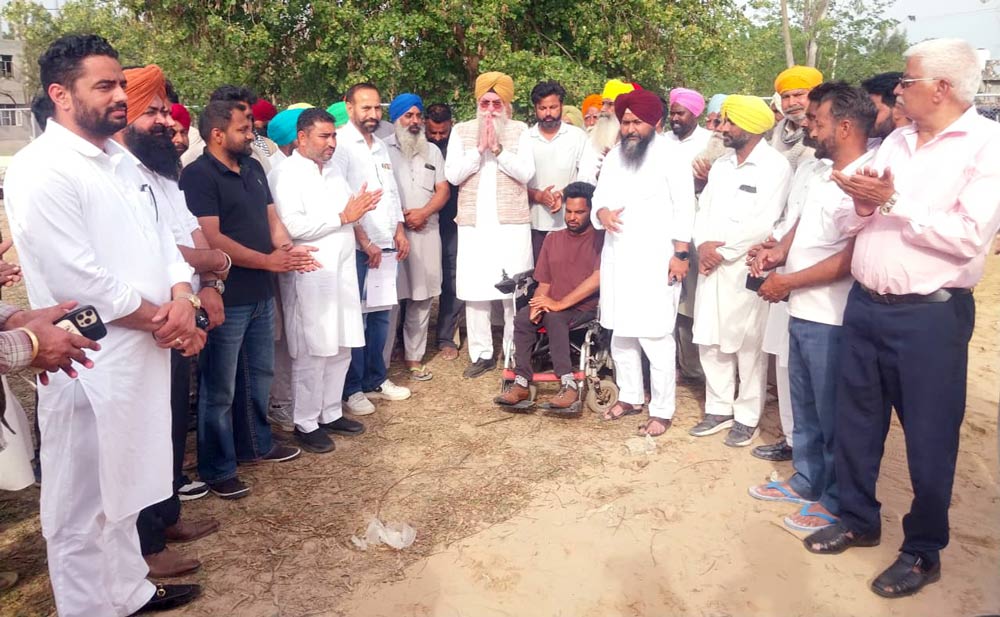 Faridkot News: ਸਪੀਕਰ ਸੰਧਵਾਂ ਵੱਲੋਂ ਪਿੰਡ ਪੱਕਾ ਵਿਖੇ ਬਣ ਰਹੇ ਖੇਡ ਸਟੇਡੀਅਮ ਦੇ ਕੰਮ ਦਾ ਨਿਰੀਖਣ