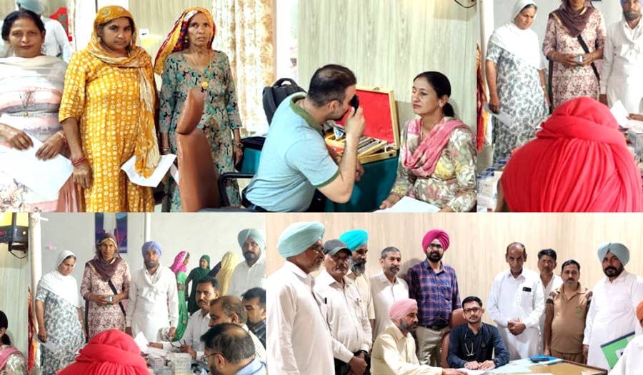 Free Medical Camp: ਕਿੱਕਰਖੇੜਾ ਦੇ ਮੈਡੀਕਲ ਕੈਂਪ ‘ਚ ਮਰੀਜ਼ਾਂ ਦੀ ਜੁਟੀ ਭੀੜ, ਮਰੀਜ਼ਾਂ ਨੂੰ ਮੁਫ਼ਤ ਦਵਾਈਆਂ ਦਿੱਤੀਆਂ