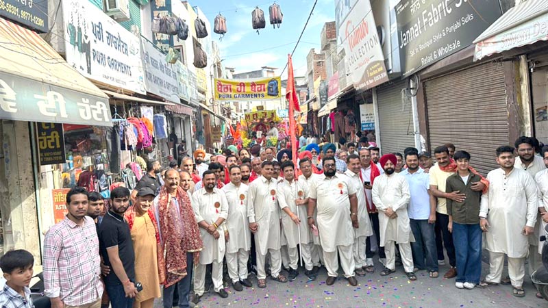 Amloh News: ਅਮਲੋਹ ਵਿਖੇ ਕੱਢੀ ਸ਼ੋਭਾ ਯਾਤਰਾ