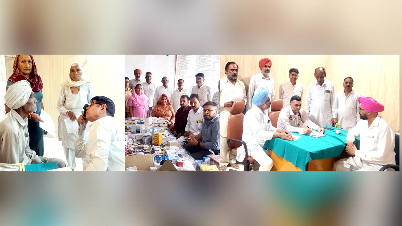 Free Medical Camp: ਕਿੱਕਰਖੇੜਾ ’ਚ ਮਾਹਿਰ ਡਾਕਟਰਾਂ ਵੱਲੋਂ ਮਰੀਜ਼ਾਂ ਦੀ ਜਾਂਚ, ਸੈਂਕੜੇ ਮਰੀਜ਼ਾਂ ਨੂੰ ਦਿੱਤੀਆਂ ਮੁਫ਼ਤ ਦਵਾਈਆਂ