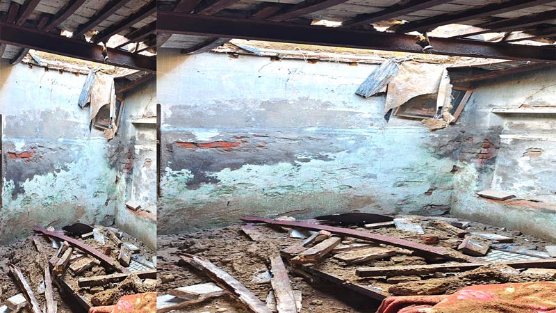 House Collapse News: ਸੁਨਾਮ ’ਚ ਅੱਧੀ ਰਾਤ ਘਰ ਦੀ ਛੱਤ ਡਿੱਗੀ, ਨੌਜਵਾਨ ਵਾਲ-ਵਾਲ ਬਚਿਆ