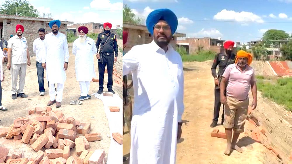 Punjab News: ਛੱਪੜ ’ਚ ਪਿੱਲੀਆਂ ਇੱਟਾਂ ਲਾਉਣ ’ਤੇ ਕੁਲਦੀਪ ਧਾਲੀਵਾਲ ਵੱਲੋਂ ਠੇਕੇਦਾਰ ’ਤੇ ਪਰਚਾ ਦਰਜ ਕਰਨ ਦੇ ਆਦੇਸ਼ 