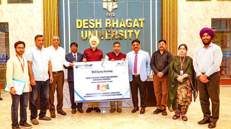 Punjab University News: ਦੇਸ਼ ਭਗਤ ਯੂਨੀਵਰਸਿਟੀ ਨੇ ਬੰਗਲਾਦੇਸ਼ ਦੀਆਂ ਸੰਸਥਾਵਾਂ ਨਾਲ ਸਮਝੌਤਾ ਕਰਾਰ ’ਤੇ ਕੀਤੇ ਦਸਤਖ਼ਤ
