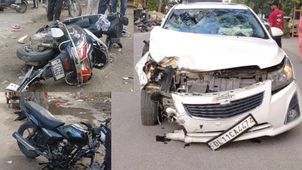 Road Accident: ਤੇਜ਼ ਰਫ਼ਤਾਰ ਕਾਰ ਦੀ ਟੱਕਰ ਨਾਲ ਬਾਈਕ ਸਵਾਰ ਬਜ਼ੁਰਗ ਦੀ ਮੌਤ