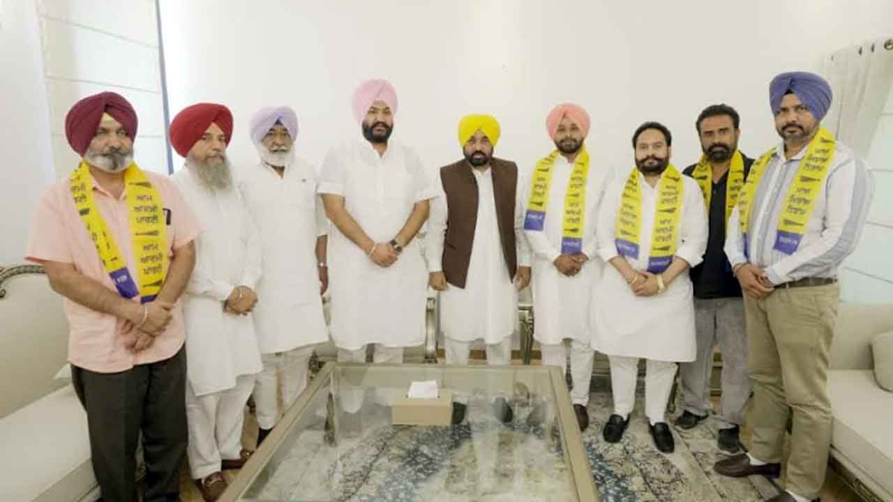 AAP Punjab: ਮਜੀਠਾ ਵਿੱਚ ਕਾਂਗਰਸ ਨੂੰ ਵੱਡਾ ਝਟਕਾ, ਕਈ ਆਗੂ 'ਆਪ' ਵਿੱਚ ਹੋਏ ਸ਼ਾਮਲ