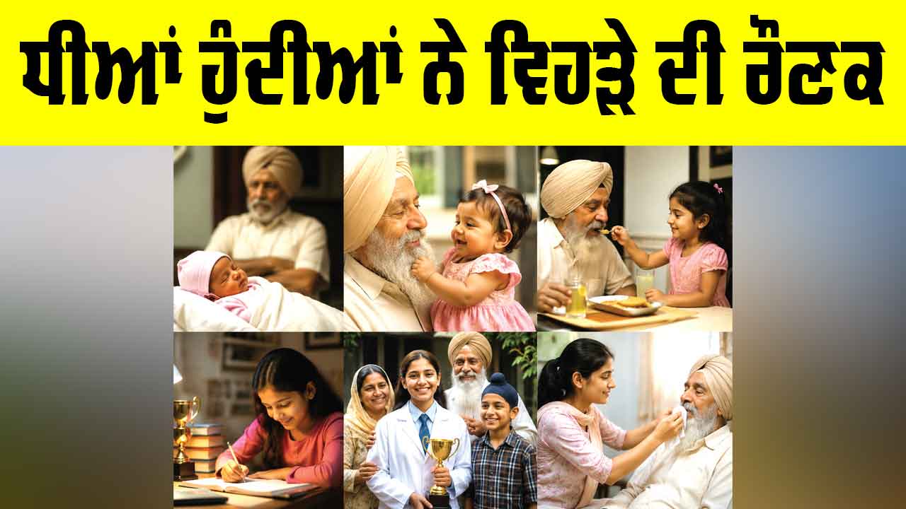 Daughters Happiness: ਧੀਆਂ ਹੁੰਦੀਆਂ ਨੇ ਵਿਹੜੇ ਦੀ ਰੌਣਕ