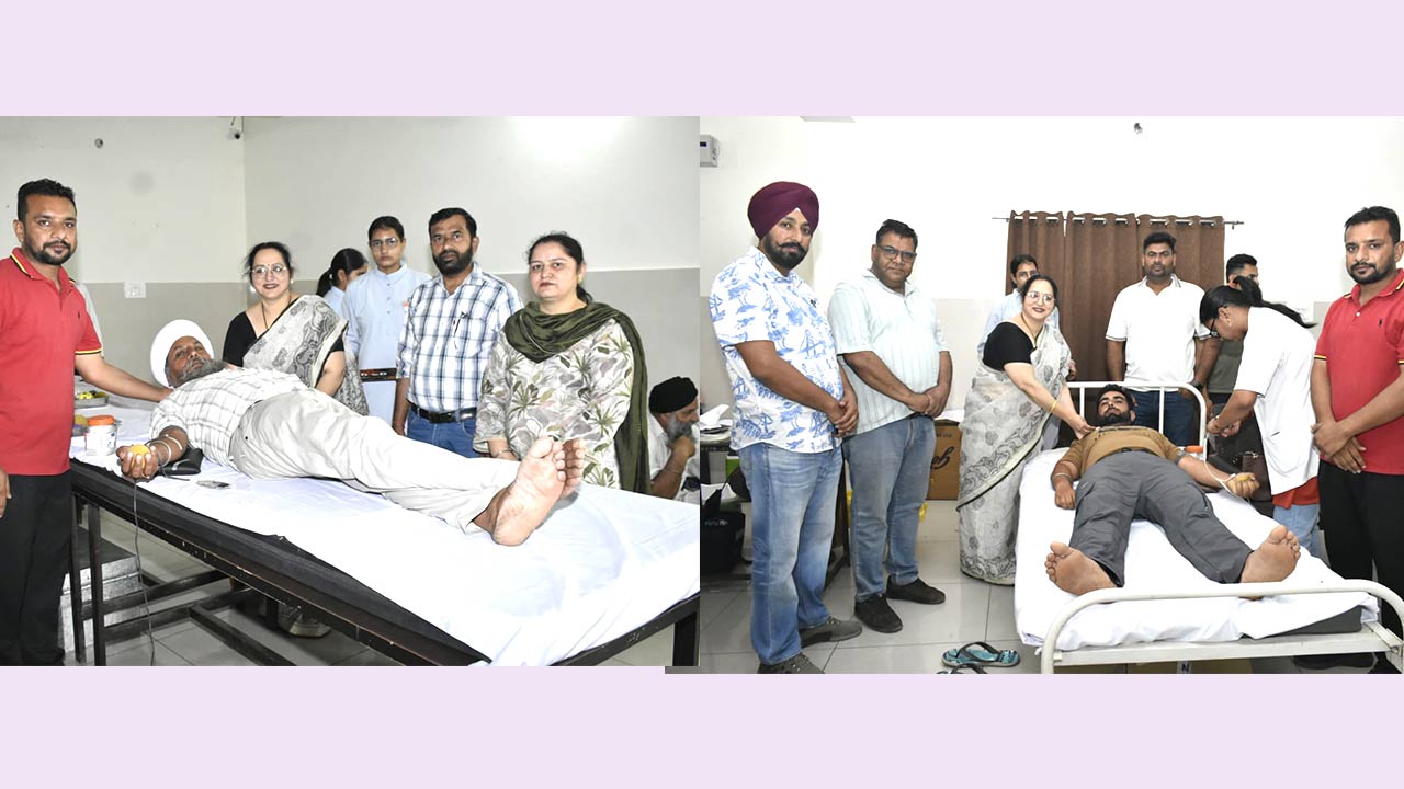 Badshahpur News: ਡੀ. ਏ. ਵੀ. ਸਕੂਲ ਬਾਦਸ਼ਾਹਪੁਰ ਦੇ ਸਥਾਪਨਾ ਦਿਵਸ ਮੌਕੇ ਲਗਾਇਆ ਖ਼ੂਨਦਾਨ ਕੈਂਪ