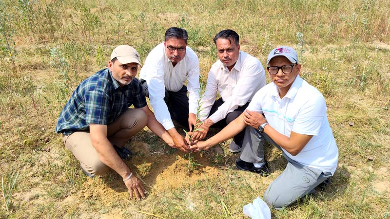 Environment Protection: ਅਸਥੀਆਂ 'ਤੇ ਫ਼ਲਦਾਰ ਪੌਦਾ ਲਗਾ ਕੇ ਪਰਿਵਾਰ ਵੱਲੋਂ ਸਮਾਜ ਨੂੰ ਦਿੱਤਾ ਨਵਾਂ ਸੁਨੇਹਾ
