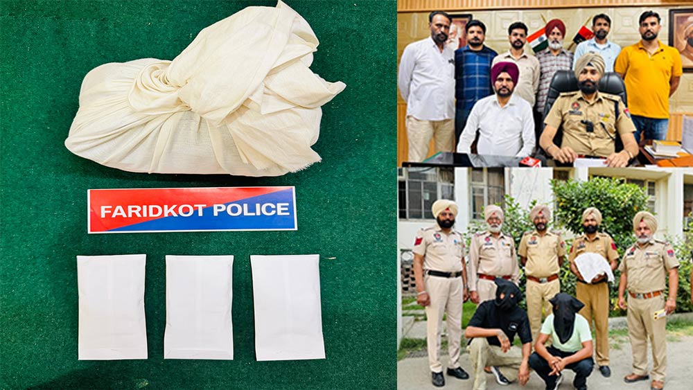 Faridkot News: ਨਸ਼ਾ ਤਸਕਰੀ ਨੈੱਟਵਰਕ ਦਾ ਪਰਦਾਫਾਸ਼, ਡਰੱਗ ਮਨੀ ਸਮੇਤ 2 ਤਸਕਰ ਗ੍ਰਿਫ਼ਤਾਰ