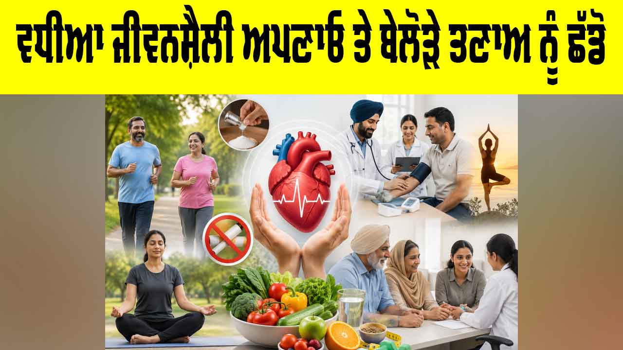 Healthy Lifestyle Tips: ਵਧੀਆ ਜੀਵਨਸ਼ੈਲੀ ਅਪਣਾਓ ਤੇ ਬੇਲੋੜੇ ਤਣਾਅ ਨੂੰ ਛੱਡੋ
