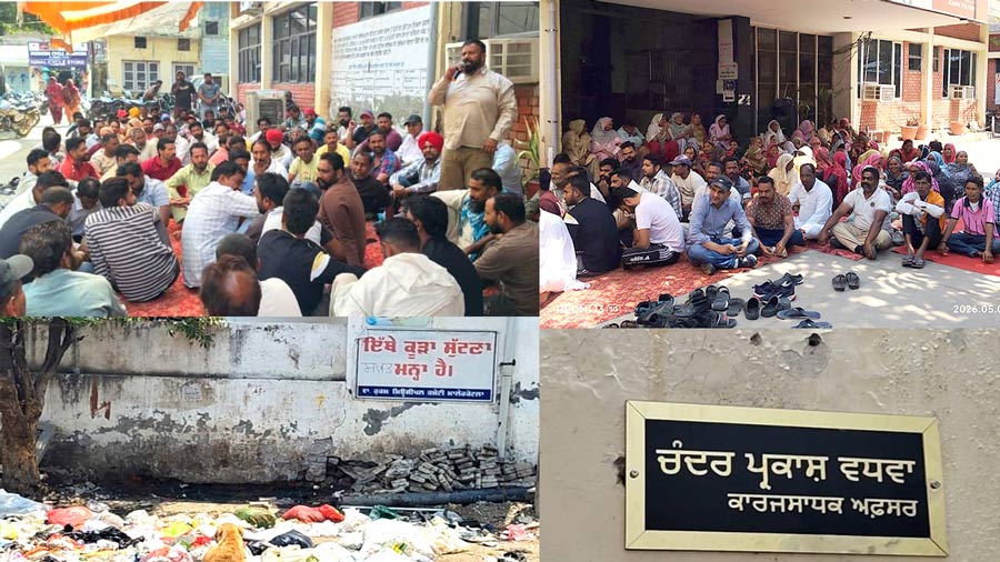 Safai karamchari Protest: ਆਪਣੀਆਂ ਹੱਕੀ ਮੰਗਾਂ ਲਈ ਸਫਾਈ ਕਰਮਚਾਰੀਆਂ ਨੇ ਖੋਲ੍ਹਿਆ ਮੋਰਚਾ, ਪ੍ਰਸ਼ਾਸਨ ਨੂੰ ਦਿੱਤੀ ਵੱਡੀ ਚੇਤਾਵਨੀ