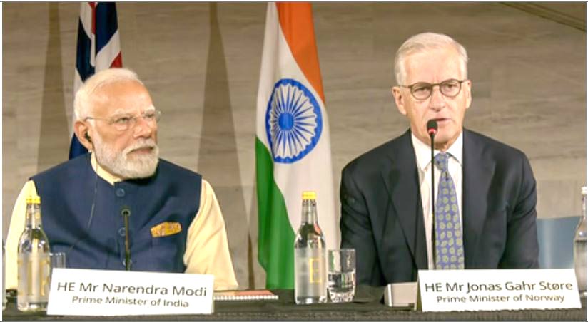 PM Modi Norway News: ਆਫਸ਼ੋਰ ਵਿੰਡ ਤੋਂ ਗ੍ਰੀਨ ਤਕਨਾਲੋਜੀ ਤੱਕ, ਭਾਰਤ ਅਤੇ ਨਾਰਵੇ ਨੇ ਪੰਜ ਵੱਡੇ ਰਣਨੀਤਕ ਸਮਝੌਤਿਆਂ 'ਤੇ ਕੀਤੇ ਦਸਤਖਤ 