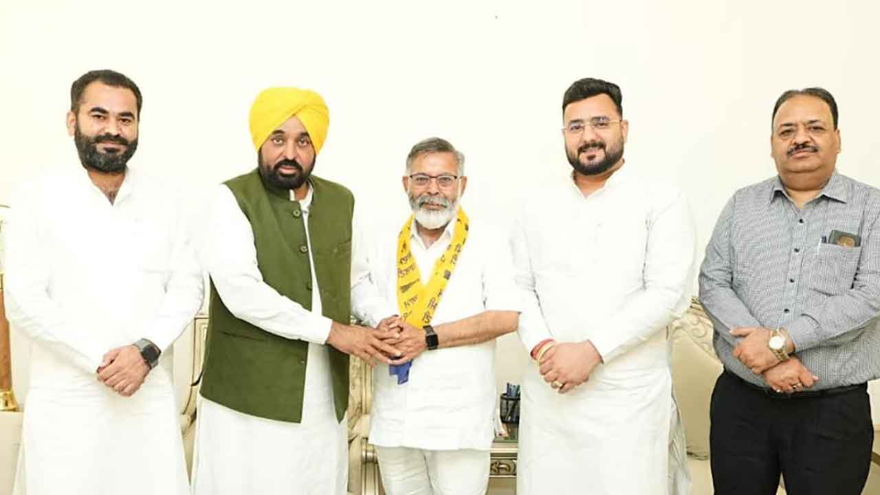 Punjab AAP News: ਭਾਜਪਾ ਦੇ ਸੀਨੀਅਰ ਆਗੂ ਅਨਿਲ ਕੁਮਾਰ ਸੇਠੀ ਆਮ ਆਦਮੀ ਪਾਰਟੀ 'ਚ ਸ਼ਾਮਲ